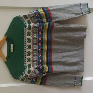 Fun playful colorful fair Ilse sweater